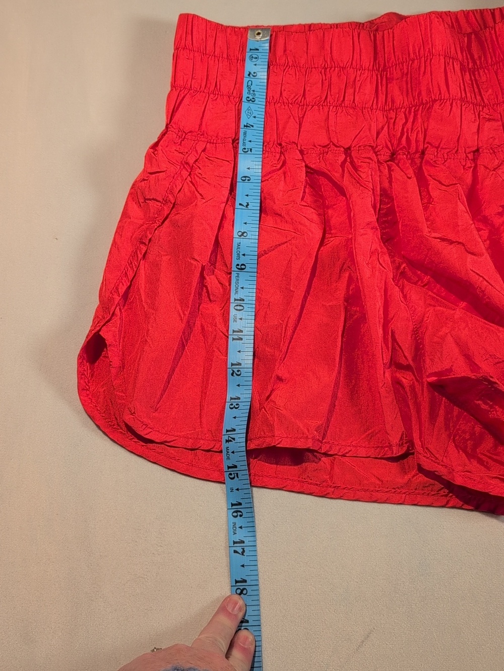 FP Movement The Way Home Orange Shorts Size Large - Picture 8 of 10